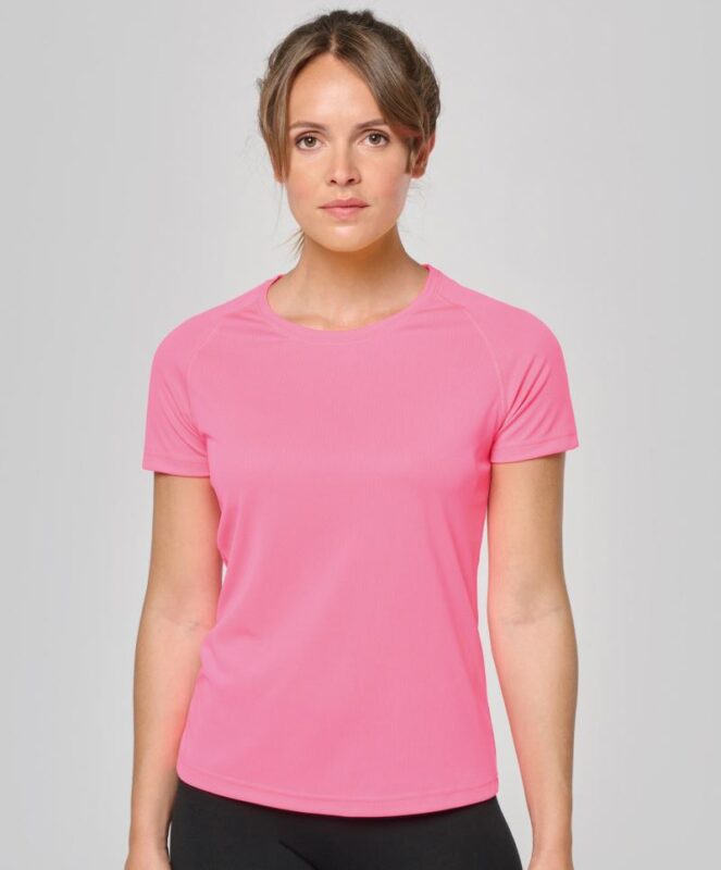 logodrauf.at Damen Laufshirt-Sport Shirt mit Logodruck ab 1 Stück ebets GmbH