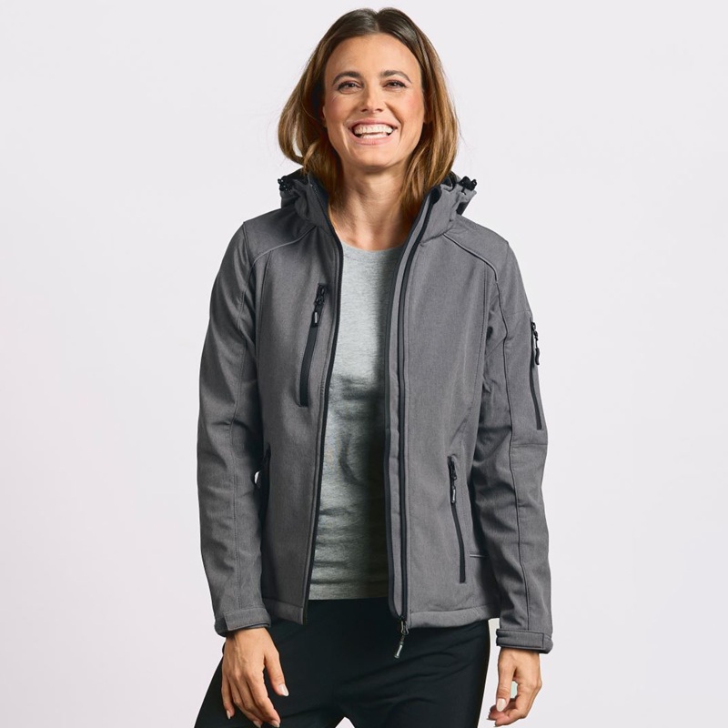 logodrauf.a Softshelljacke Premium Damen mit Logodruck ab 1 stueck ebets GmbH