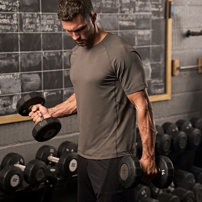 logodrauf.at Herren Premium Laufshirt-Sport Shirt mit Logodruck ab 1 Stück ebets GmbH