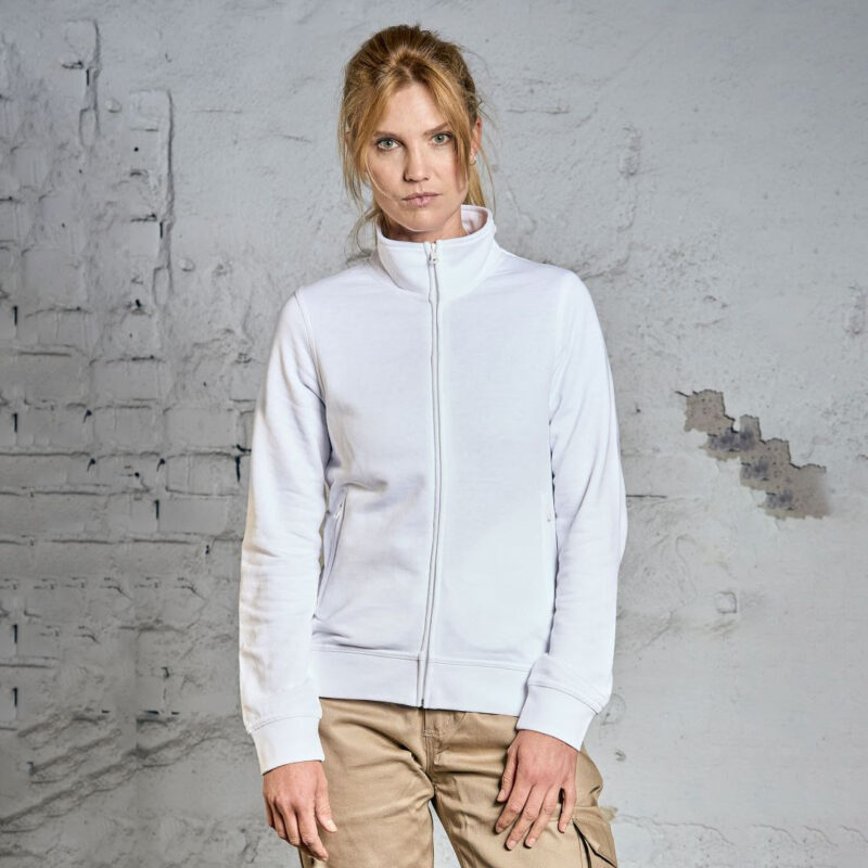 logodrauf.at Sweatjacke Sweater Premium Damen mit Logodruck ab 1 Stueck ebets GmbH