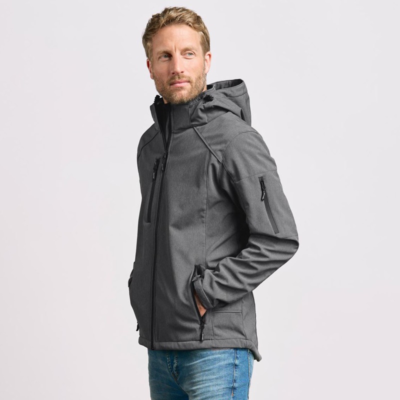 logodrauf.at Softshelljacke Premium Herren mit Logodruck ab 1 Stueck ebets GmbH