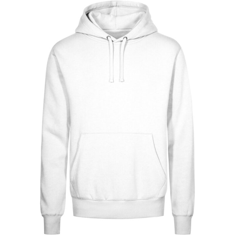 logodrauf.at Hoodie in Premium Qualitaet Herren weiß mit Logodruck ab 1 Stück ebets GmbH