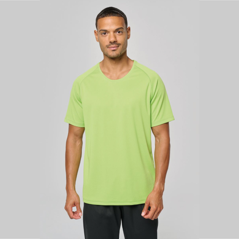 logodrauf.at Laufshirt Herren Basic Vorne Druck ab 1 Stueck